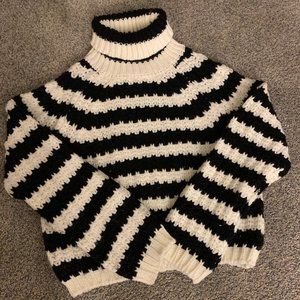Chunky Knit Turtleneck Sweater by Katsum